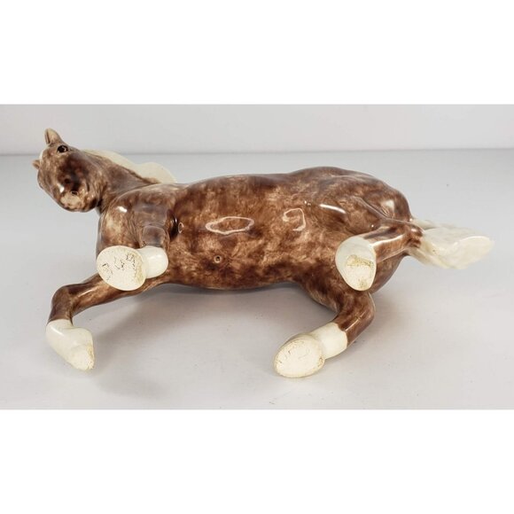 Dorothy Kindell Horse Red Trotting Figurine California Pottery RARE HTF #301 - Picture 6 of 9